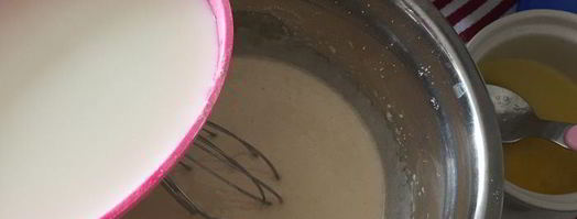 южноафриканский пудинг мальва. Шаг 4