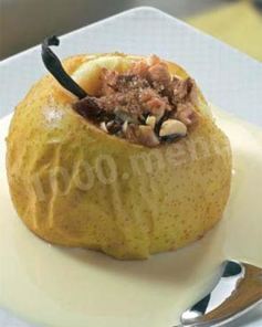 Запеченные яблоки с сахаром и корицей в духовке