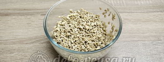 жареные семечки подсолнуха. Шаг 3