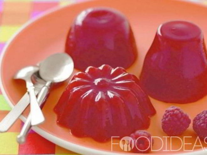 Рецепт желе из малины