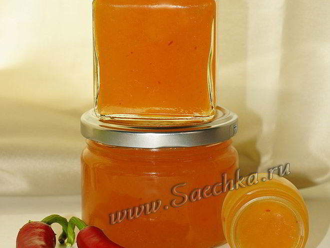 Рецепт желе из перца