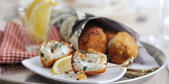 Аранчини с моцареллой