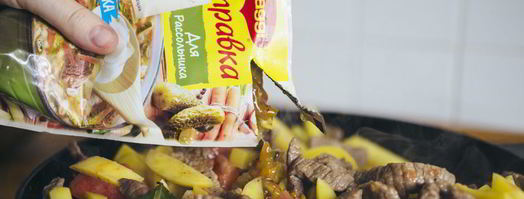 азу по-татарски. Шаг 11