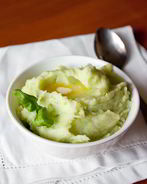 Базиликовое картофельное пюре