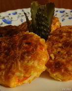 Биточки из крабовых палочек