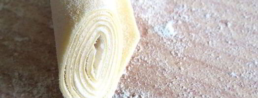 домашняя лапша двух видов. Шаг 6