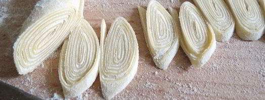 домашняя лапша двух видов. Шаг 7