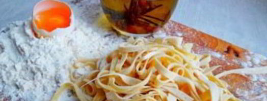 домашняя лапша на желтках. Шаг 3