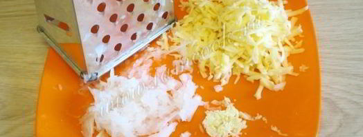 драники с сыром. Шаг 4