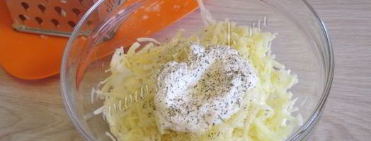 драники с сыром. Шаг 6