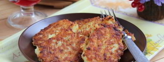 драники с сыром. Шаг 13