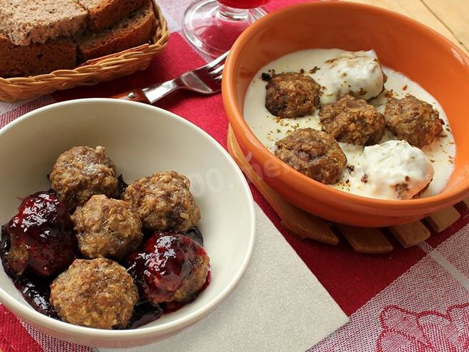 Рецепт шведских фрикаделек