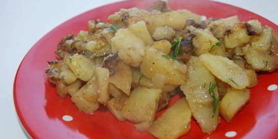 Гарнир из картошки в мультиварке