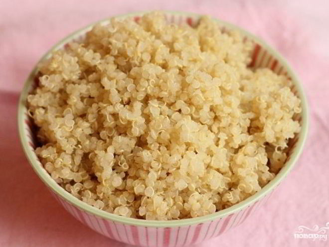 Рецепт гарнира из киноа