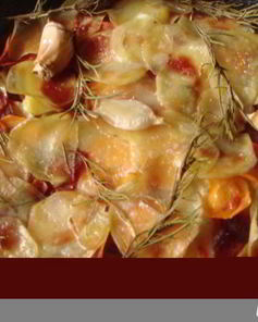 Гарнир из печеных овощей