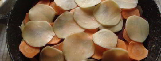 гарнир из печеных овощей. Шаг 2