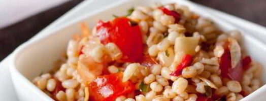 гарнир из перловки с овощами. Шаг 7