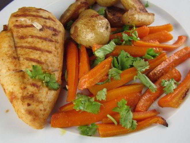 Рецепт гарнира из пряной моркови