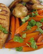 Гарнир из пряной моркови