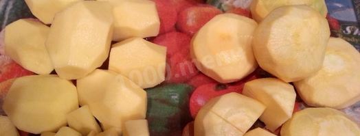 гарнир к мясным котлетам. Шаг 2