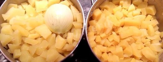 гарнир к мясным котлетам. Шаг 3