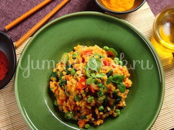 Рецепт чечевицы по-индийски