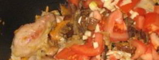 чечевица с рисом, грибами и морковью. Шаг 4