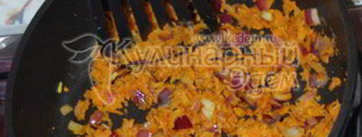 чечевица с зеленью. Шаг 4