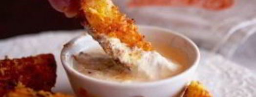 деревенский картофель под сырным соусом. Шаг 6