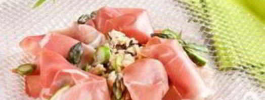 дикий рис со спаржей и ветчиной. Шаг 6