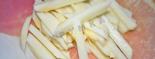 картофель фри в мультиварке. Шаг 2