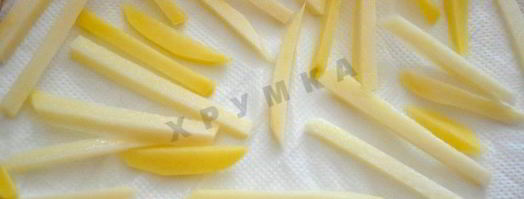 картофель фри в мультиварке. Шаг 4