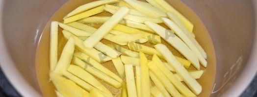 картофель фри в мультиварке. Шаг 5