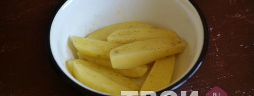 картофель на пару в мультиварке. Шаг 4