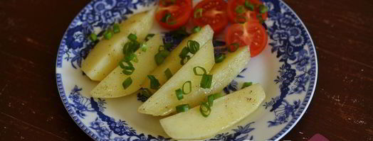 картофель на пару в мультиварке. Шаг 6