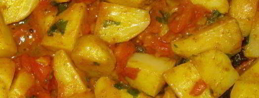 картофель по-бомбейски. Шаг 4