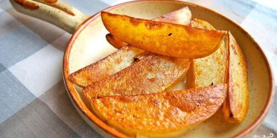 Картофель по-деревенски дольками