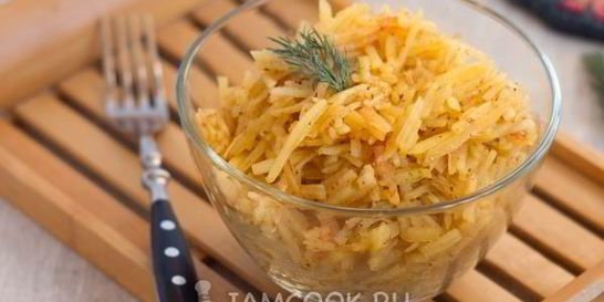 Картофель по-корейски