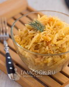 Картофель по-корейски