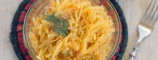 картофель по-корейски. Шаг 11