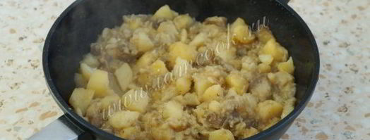 картофель с баклажанами. Шаг 8