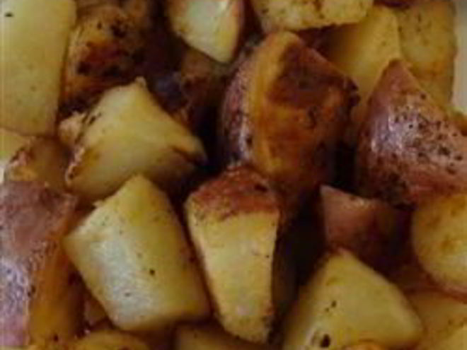 Рецепт картофеля с чесноком в духовке