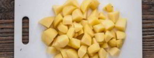 картофель с чесноком. Шаг 2