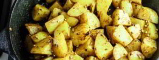 картофель с чесноком. Шаг 5