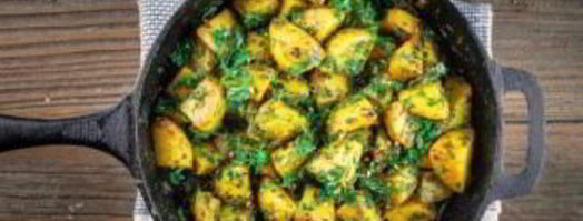 картофель с чесноком. Шаг 6