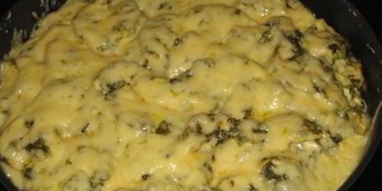 Картофель с фаршем и кабачками