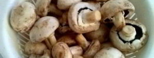 картофель с грибами на сковороде. Шаг 2