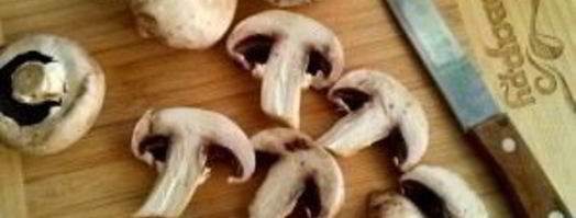 картофель с грибами на сковороде. Шаг 4