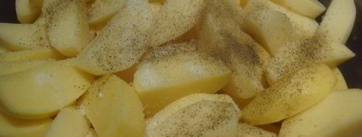 картофель с грибами. Шаг 3