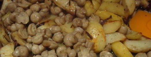 картофель с грибами. Шаг 6